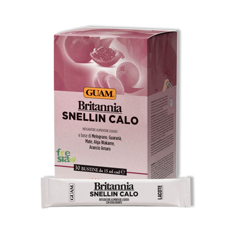 BRITANNIA SNELLIN CALO – Stimola il metabolismo e aiuta a controllare il peso corporeo - 30 bustine da 15 ml