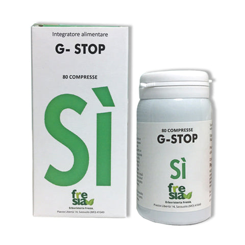 G-STOP 80CPR MASTICABILI - Brucia calorie e riduce l'assunzione di grassi e carboidrati