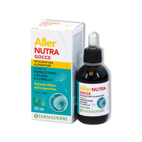 ALLER NUTRA GOCCE - Antistaminico naturale, elimina gli allergeni accumulati garantendo il benessere generale - 50 ml