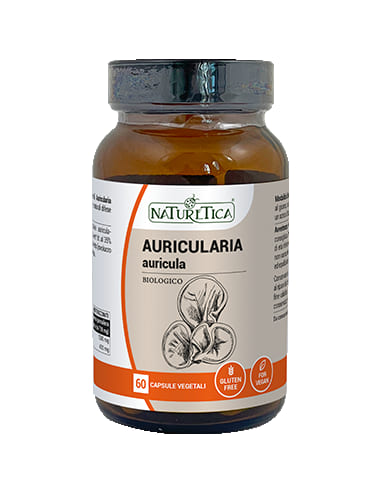 AURICULARIA AURICULA - KIKURAGE - Utile per il benessere circolatorio - 60 capsule