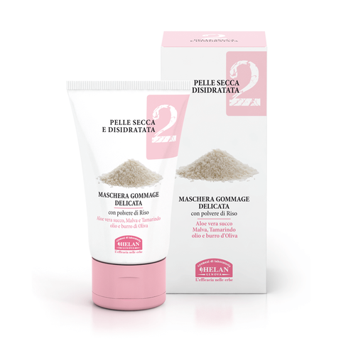 LINEA 2 MASCHERA GOMMAGE DELICATA - ideale per pelli secche e disidratate 50ml