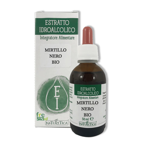 MIRTILLO NERO Bio Estratto idroalcolico - Tintura madre 50ml