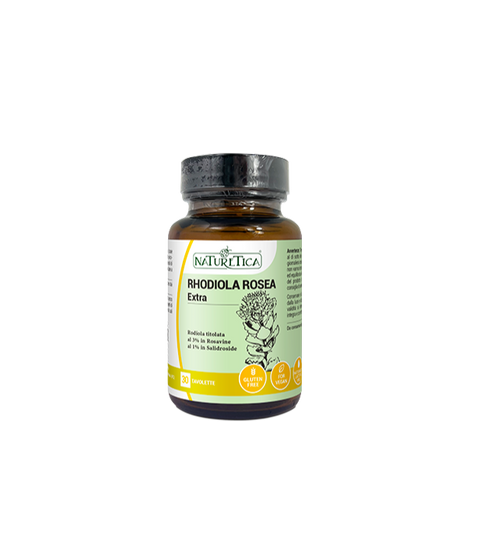 RHODIOLA ROSEA EXTRA - Utile in caso di diete ipocaloriche e per contrastare ansia e stress 30 compresse