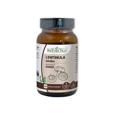 LENTINULA EDODES - SHIITAKE - Azione probiotica e utile contro batteri e virus - 60 capsule
