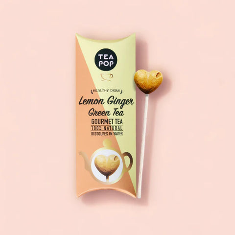 TEA POP tè limone e zenzero cristallizzato