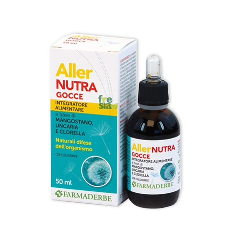 ALLER NUTRA GOCCE - Antistaminico naturale, elimina gli allergeni accumulati  garantendo il benessere generale - 50 ml