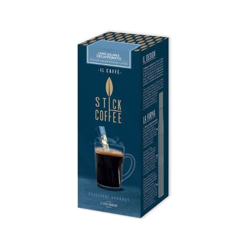 CAFFE' SOLUBILE DECAFFEINATO - Stick Tea Italia - 12 Stick monodose