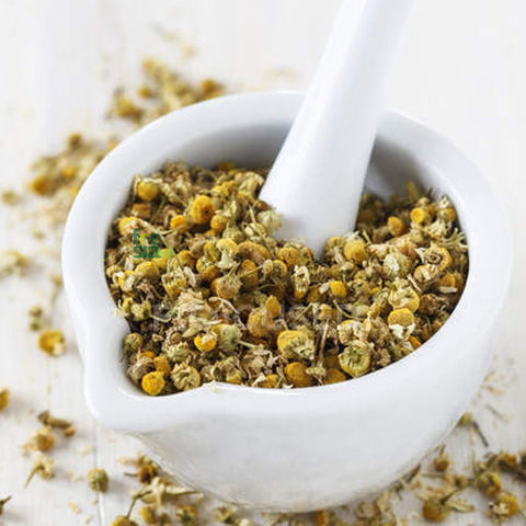 CAMOMILLA FIORI – Indicata in caso di intestino irritabile e tensione nervosa. Dona un senso di calma e benessere – 100 g
