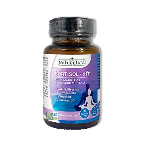 CORTISOL OFF - Contrasta lo stress psicofisico e dona equilibrio 60 compresse