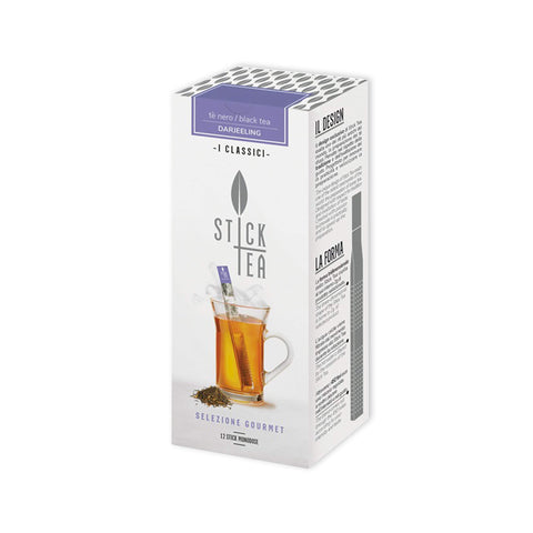 TE' NERO DARJEELING - I classici - Stick Tea Italia - 12 Stick monodose