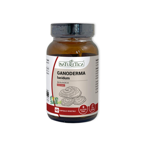REISHI - GANODERMA LUCIDUM - Fungo dell’immortalità in grado di apportare benessere all'organismo - 60 capsule