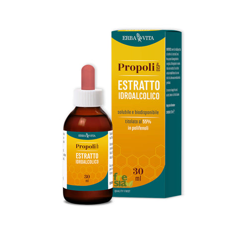 PROPOLI EVSP ESTRATTO IDROALCOLICO - Utile in caso di raffreddore, asma, influenza e mal di gola - 30 ml