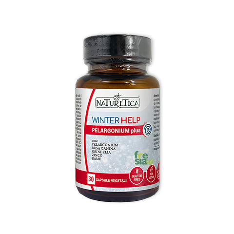 WINTER HELP PELARGONIUM PLUS - Il tuo alleato per l’inverno. Contrasta i malanni di stagione - 30 capsule
