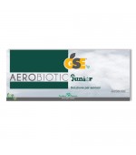 GSE AEROBIOTIC JUNIOR – Fluidifica le secrezioni e favorisce la rimozione del muco nei più piccoli. Libera le vie respiratorie  - 10 fiale da 5 ml per aerosol