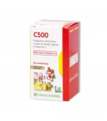 C 500 - Efficace antistaminico e antinfiammatorio naturale. Rinforza i vasi sanguigni - 60 compresse 