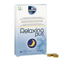 RELAXINA PLUS – Agisce favorevolmente sul rilassamento. Migliora la qualità del sonno e contrasta l’insonnia – 20 compresse